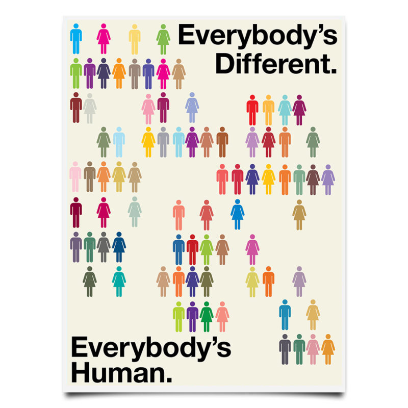 Everybody's Human by Hunter Langston Design