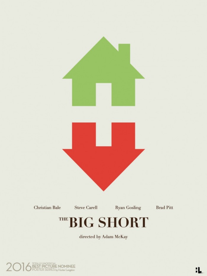 The Big Short movie poster by Hunter Langston